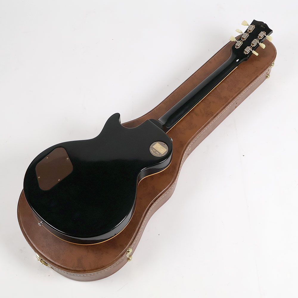 【中古】 エレキギター Gibson Custom Shop Historic Collection 1957 Les Paul Standard All Ebony VOS 2018年製 4.02kg ギブソン レスポール オールエボニー ヒスコレ 背面