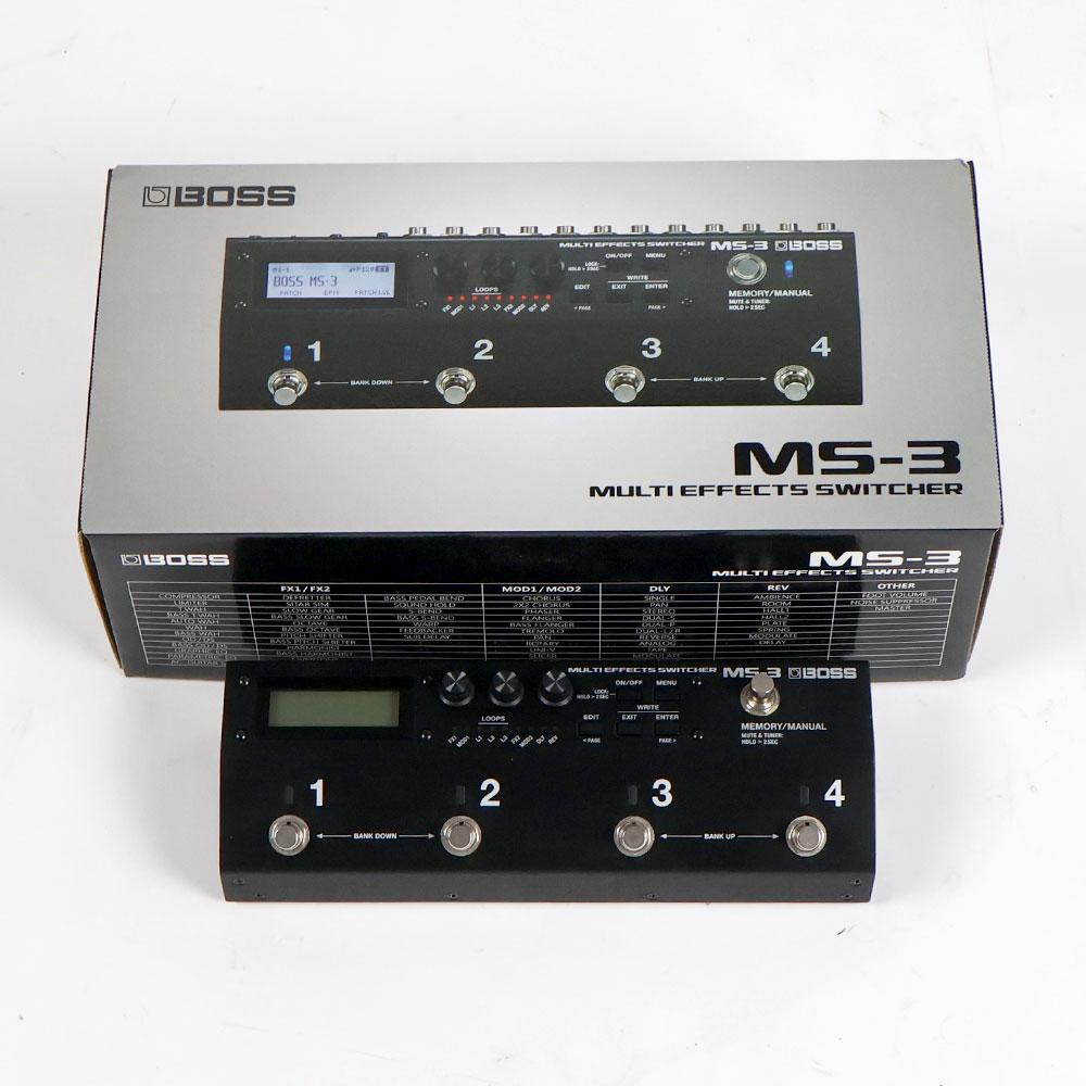 中古】 BOSS MS-3 Multi Effects Switcher マルチエフェクター