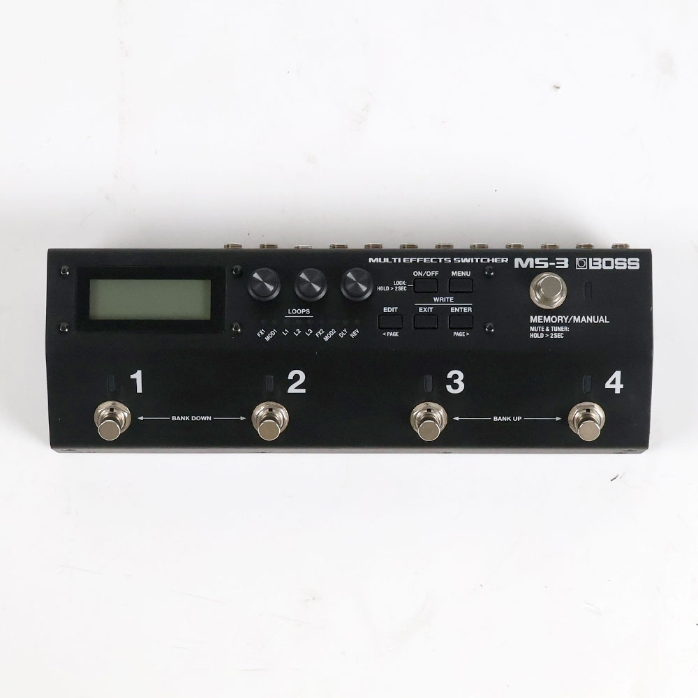 中古】 BOSS MS-3 Multi Effects Switcher マルチエフェクター