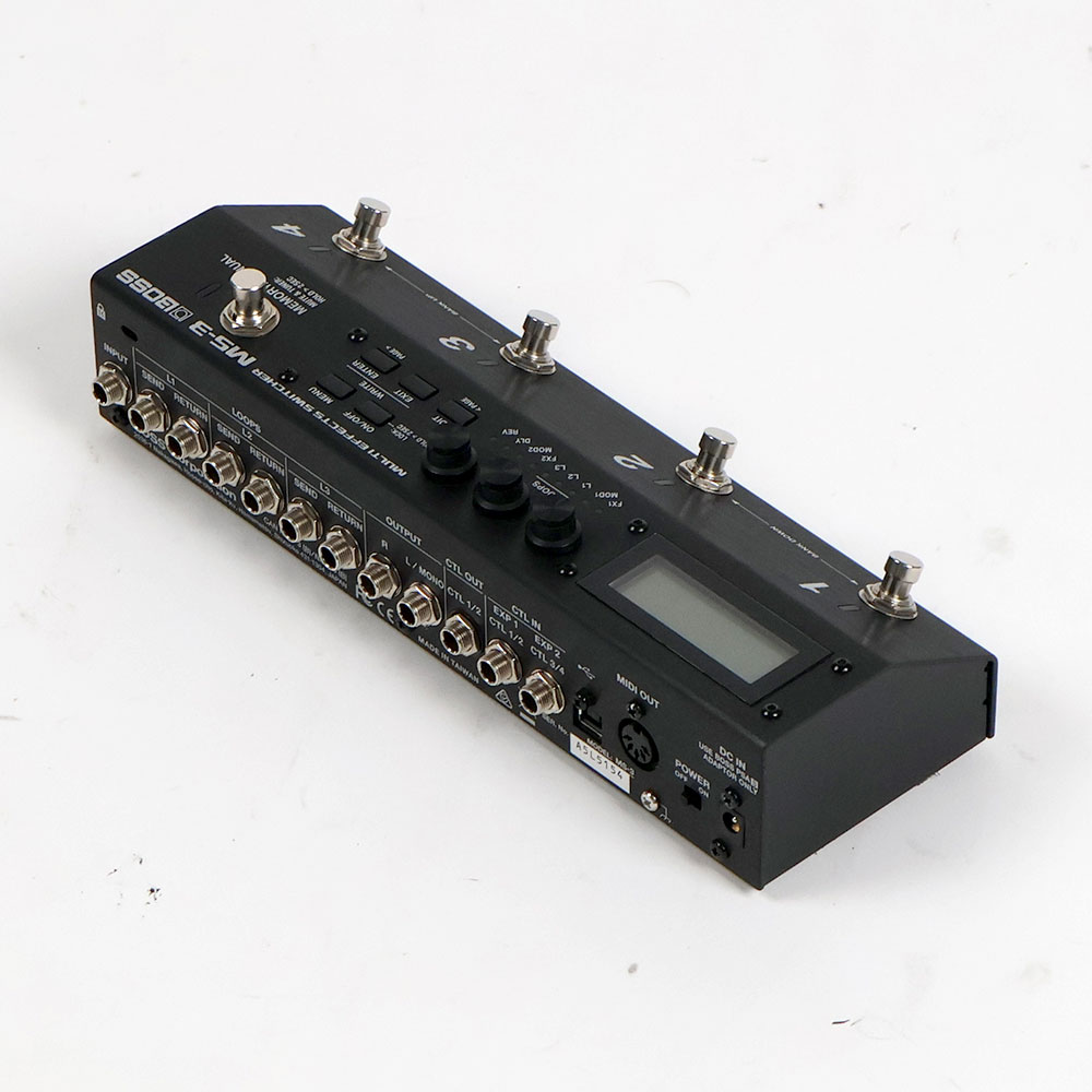 【中古】 BOSS MS-3 Multi Effects Switcher マルチエフェクター＆スイッチャーシステム 全体
