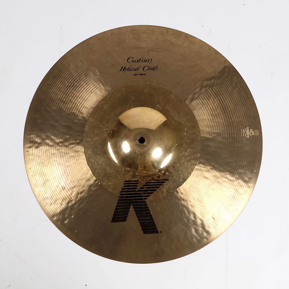 【中古】 クラッシュシンバル ジルジャン ZILDJIAN K CUSTOM HYBRID CRASH 19インチ