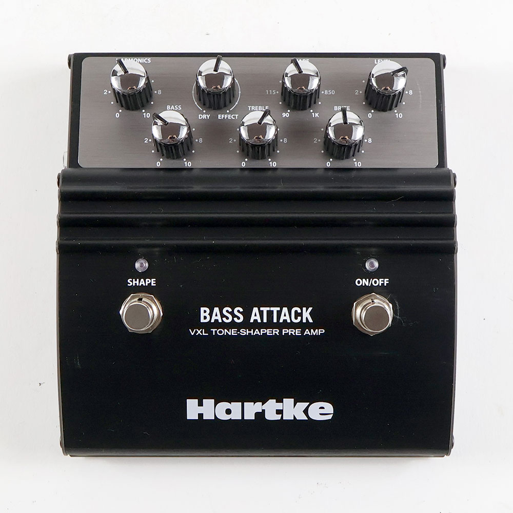 【中古】 ベースプリアンプ HARTKE BASS ATTACK PEDAL 正面