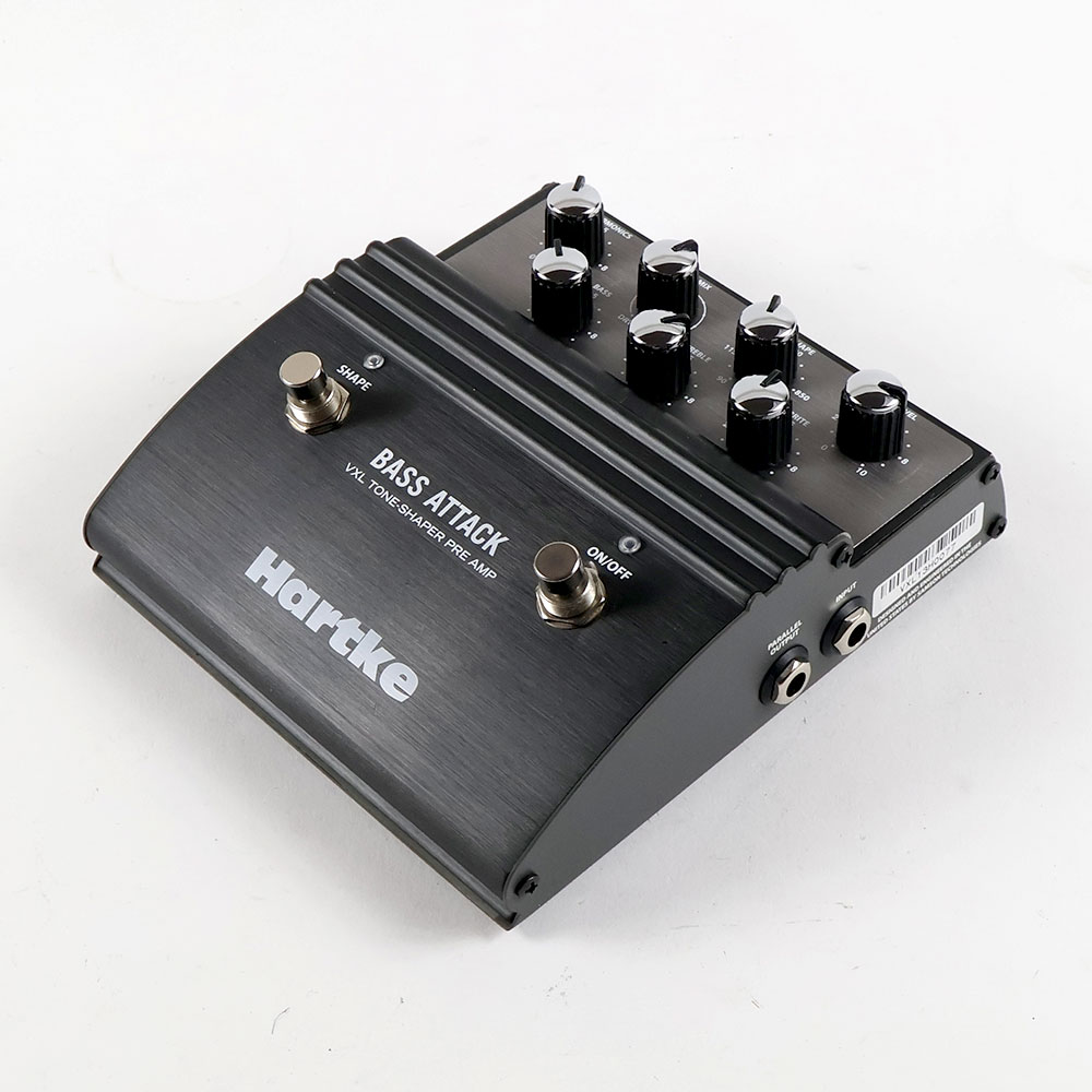 【中古】 ベースプリアンプ HARTKE BASS ATTACK PEDAL 全体