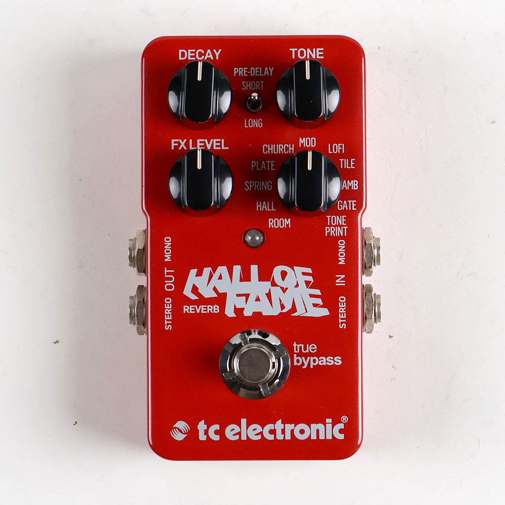 【中古】 リバーブ エフェクター tc electronic HALL OF FAME REVERB 正面