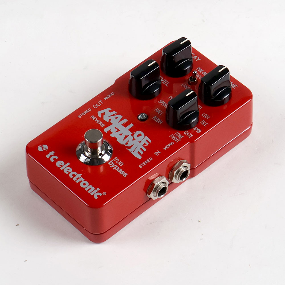 【中古】 リバーブ エフェクター tc electronic HALL OF FAME REVERB 全体