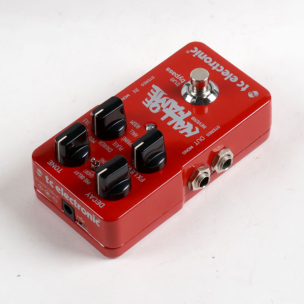 【中古】 リバーブ エフェクター tc electronic HALL OF FAME REVERB 全体