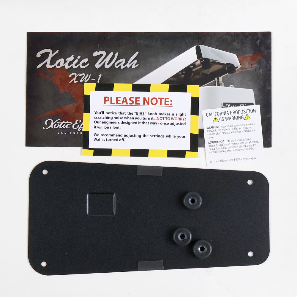 【中古】 ワウペダル Xotic XW-1 WAH 付属品