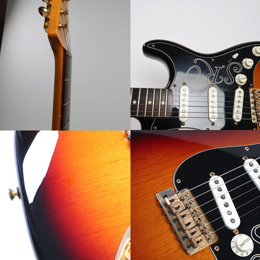 【中古】 エレキギター Fender Stevie Ray Vaughan Stratocaster Pau Ferro Fingerboard 3-Color Sunburst 2011年製 フェンダー スティーヴィー・レイヴォーン ストラトキャスター パーフェロー指板 傷