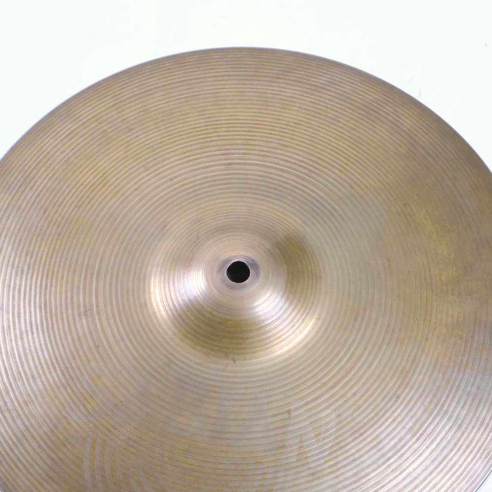 【中古】ハイハットシンバル 2枚セット セイビアン SABIAN AA REGULAR HATS 2枚セット 14インチ  白抜きロゴ 1980s アップ画像1