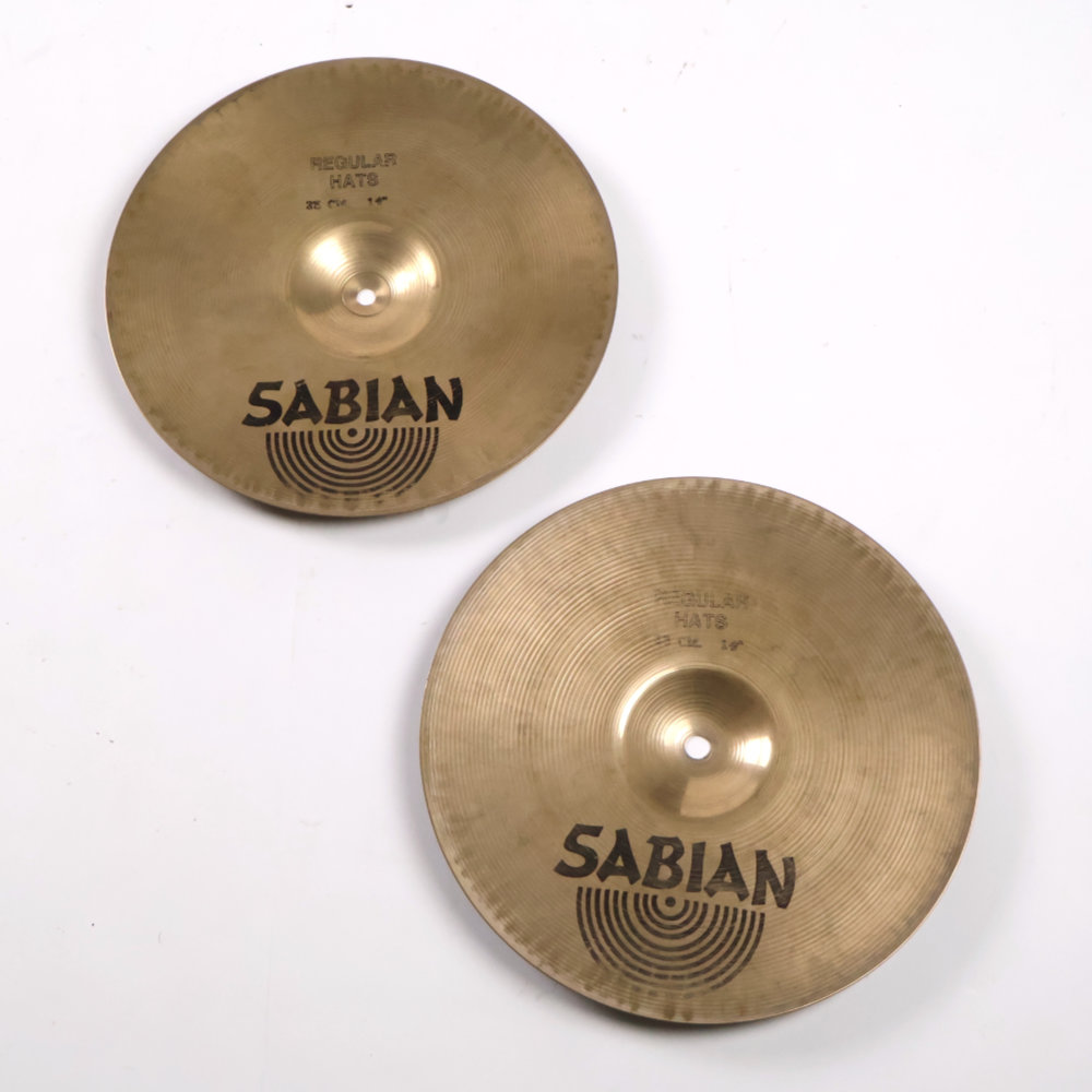 中古】ハイハットシンバル 2枚セット セイビアン SABIAN AA REGULAR