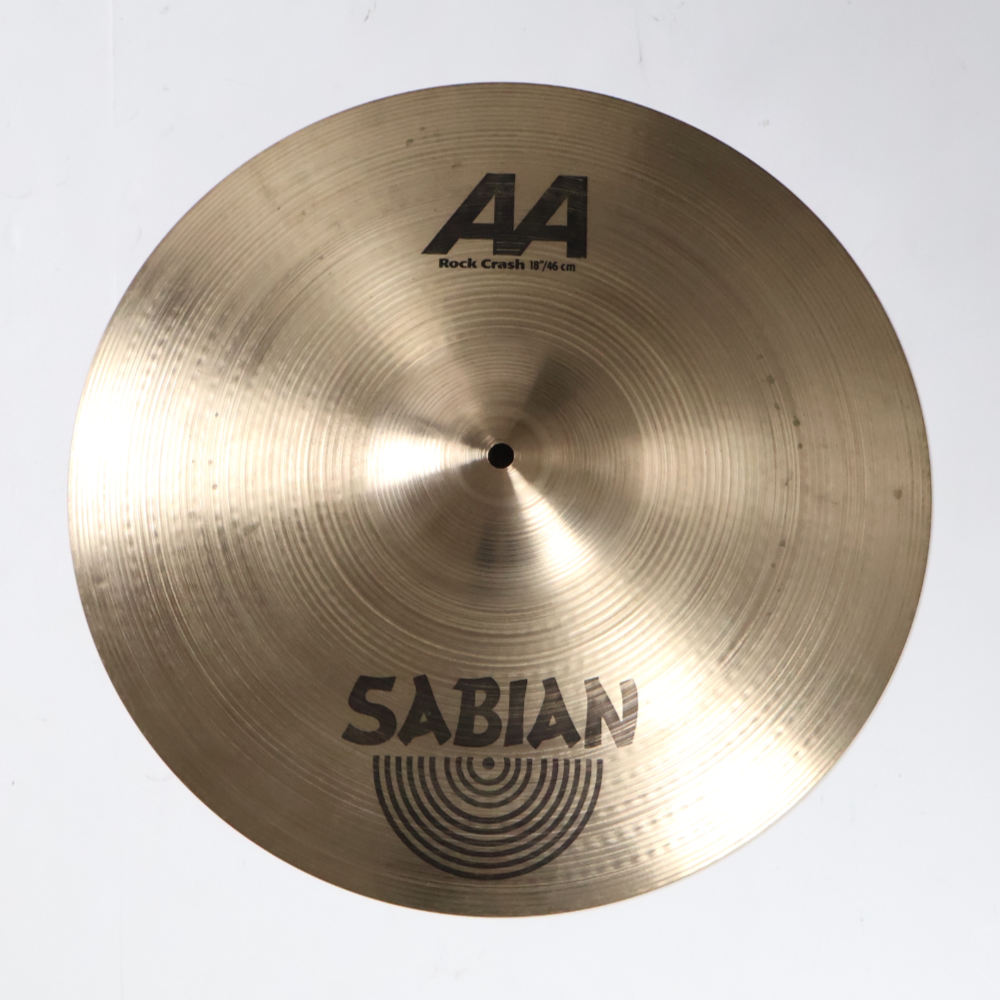 【中古】 クラッシュシンバル セイビアン SABIAN AA ROCK CRASH 18インチ