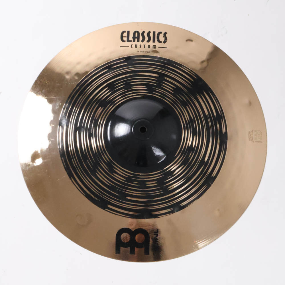 【中古】 クラッシュシンバル マイネル MEINL CC19DUC Classics Custom Dual Crash 19インチ