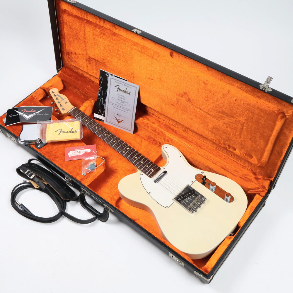 【中古】 エレキギター Fender Custom Shop 1963 Telecaster White Blonde NOS 2006年製 フェンダー カスタムショップ テレキャスター ホワイトブロンド ケース
