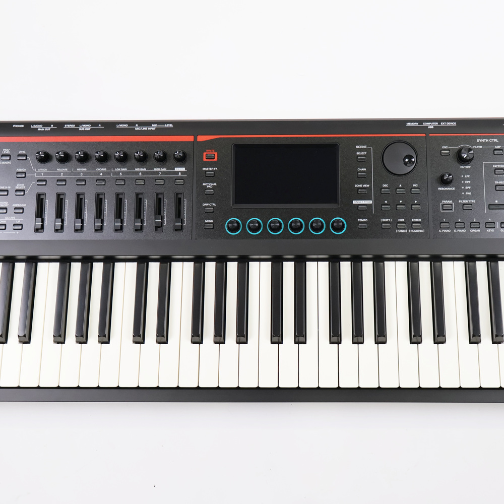 【中古】 ROLAND FANTOM-08 MUSIC WORKSTATION シンセサイザー キーボード 筐体
