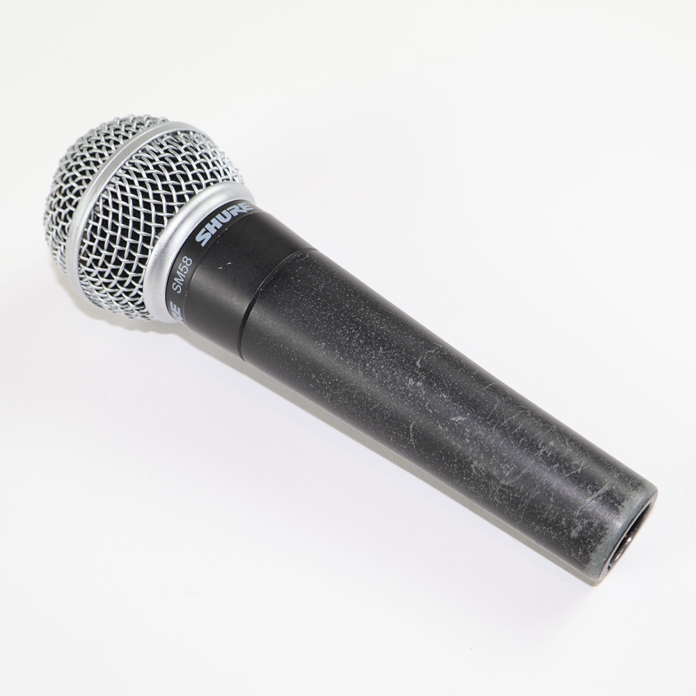 【中古】 マイク ダイナミックマイク ボーカル用 SHURE SM58 シュアー 58 ゴッパ シュア 詳細画像