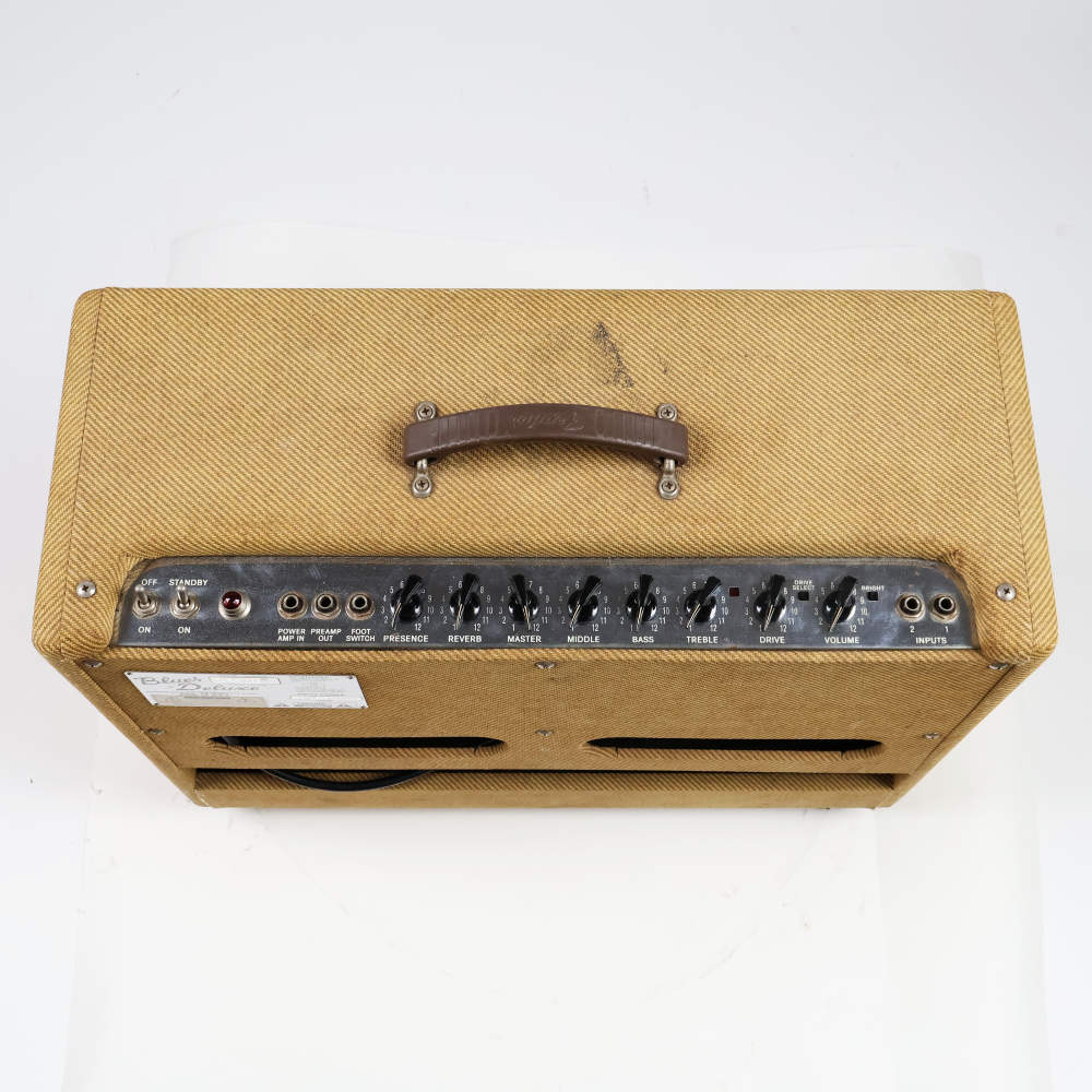 【中古】 ギターアンプ コンボ Fender Blues Deluxe Reissue Tweed フェンダー ブルースデラックス リイシュー ツイード柄 真空管アンプ コントロール