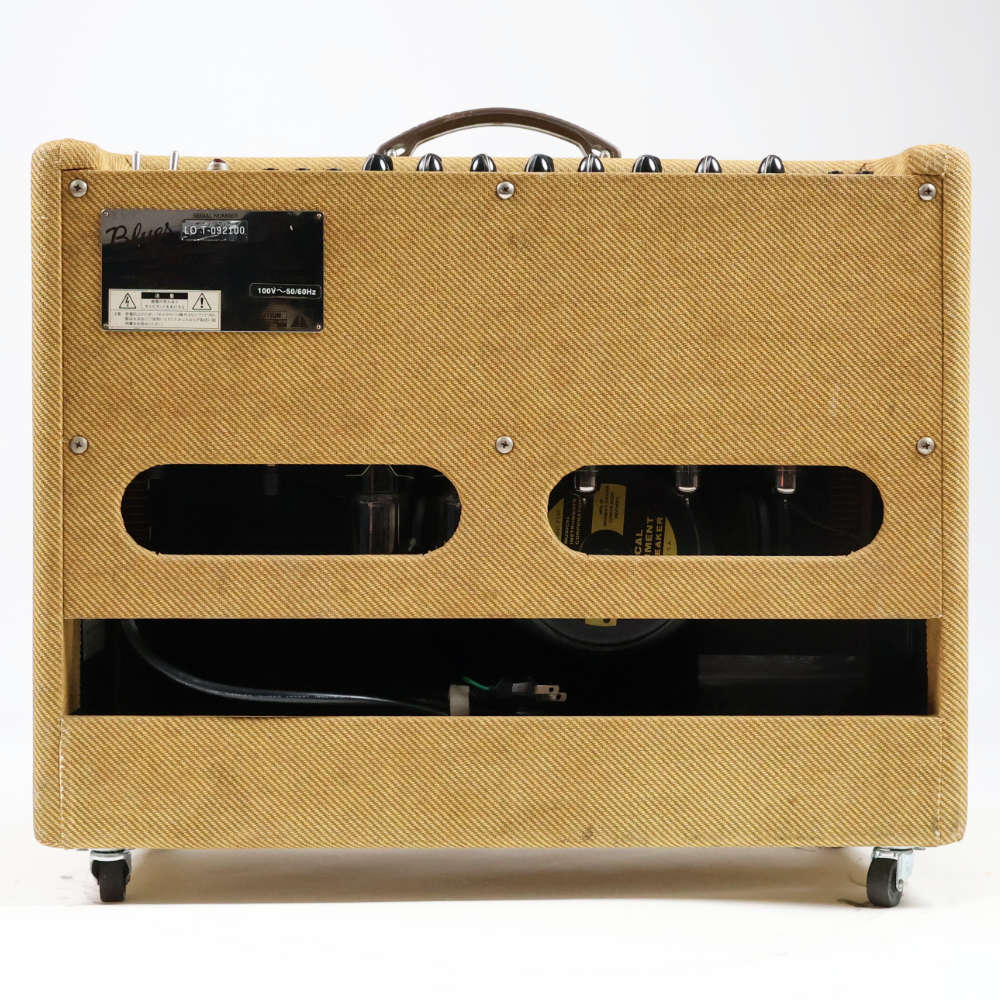 【中古】 ギターアンプ コンボ Fender Blues Deluxe Reissue Tweed フェンダー ブルースデラックス リイシュー ツイード柄 真空管アンプ 本体画像 裏