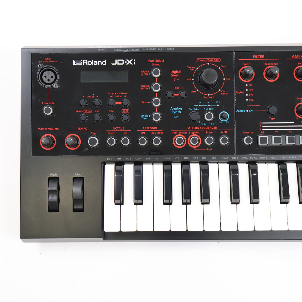 【中古】 シンセサイザー ROLAND ローランド JD-Xi Analog/Digital Crossover Synthesizer 詳細画像