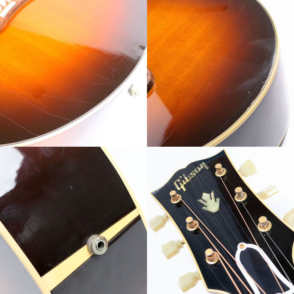 【中古】 アコースティックギター Gibson 1958 J-200 Vintage Sunburst Mod. 1995年製 Sunriseピックアップ搭載 ギブソン J200 サンライズPU ボディクラック