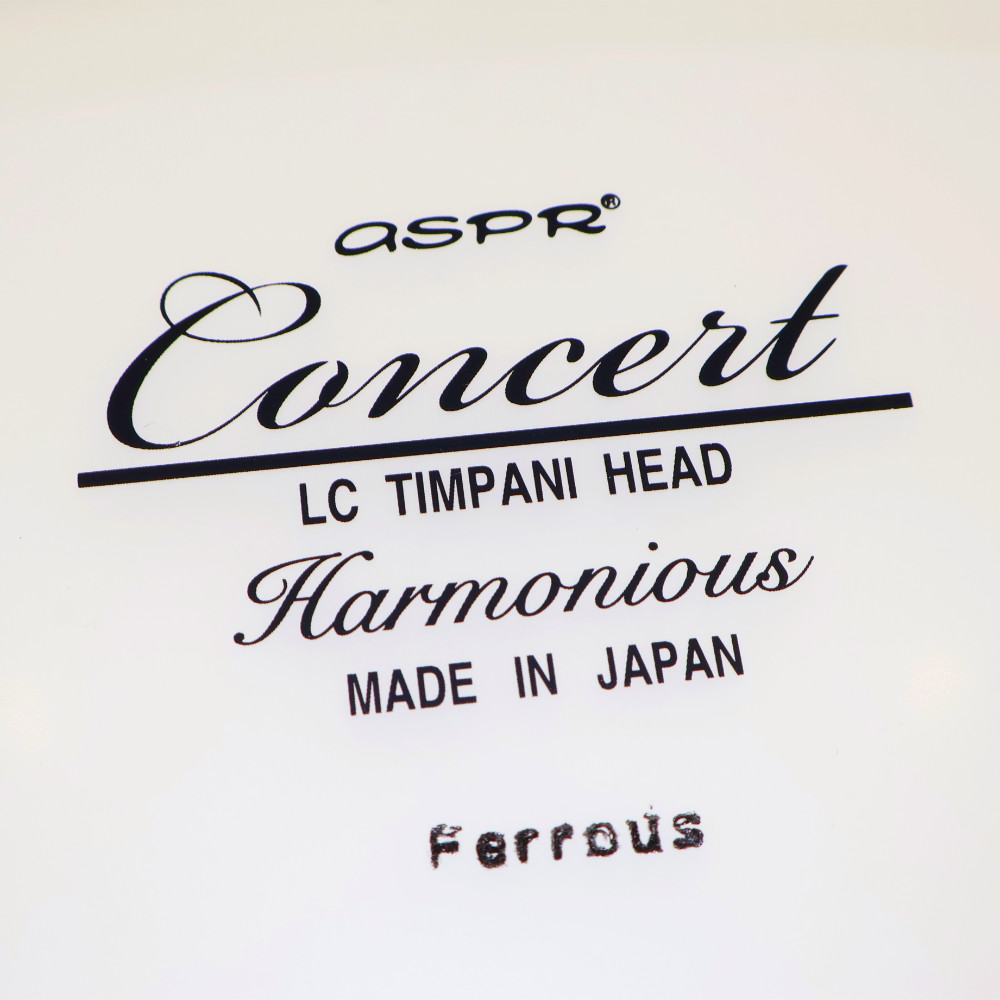 ASPR(アサプラ) LC-TPH34F LC series 鉄芯モデル ティンパニヘッド 34インチヘッド(ケトルサイズ32インチ用) ロゴ