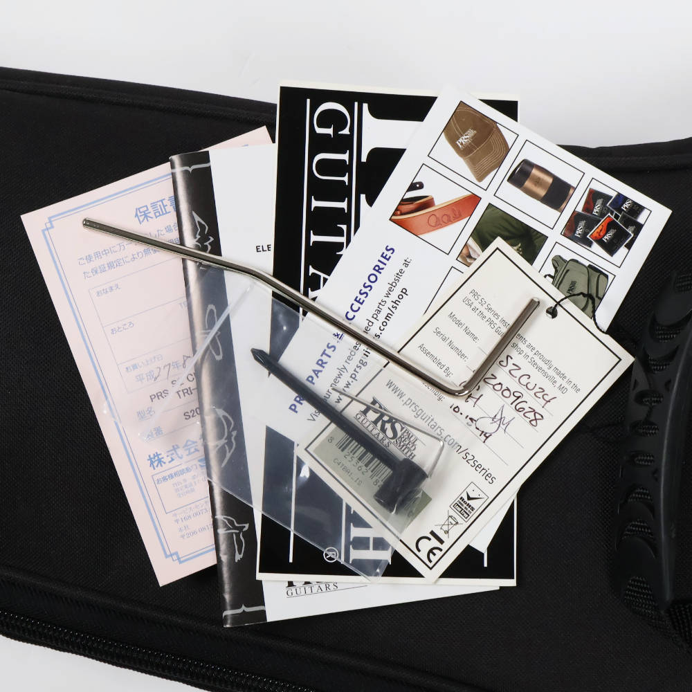 【中古】 エレキギター PRS S2 Custom 24 Tri-Color Sunburst 2014年製 Paul Reed Smith ポールリードスミス S2 カスタム24 付属品画像