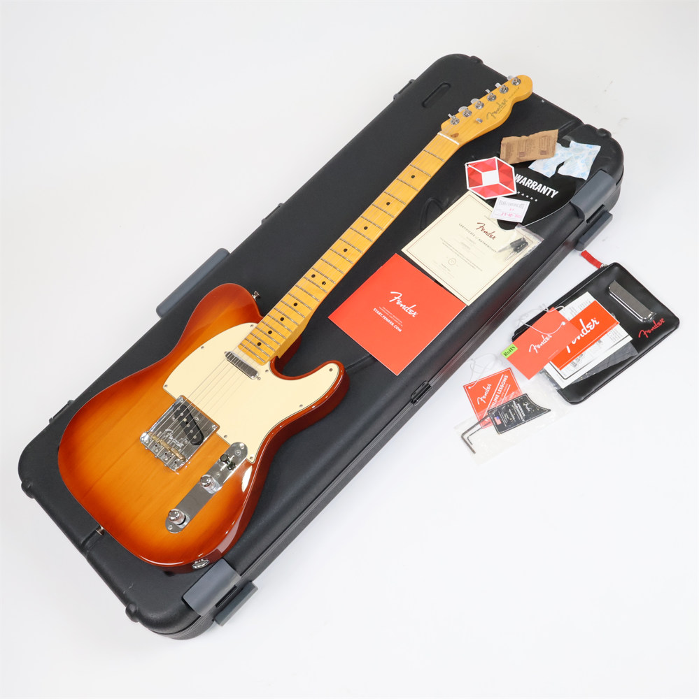【中古】 エレキギター Fender American Professional II Telecaster Maple Fingerboard Sienna Sunburst 2022年製 フェンダー アメリカンプロフェッショナル2 テレキャスター シエナサンバースト