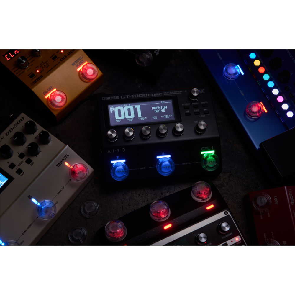 BOSS ボス FSC-10 フットスイッチキャップ 10個入り 使用例画像2