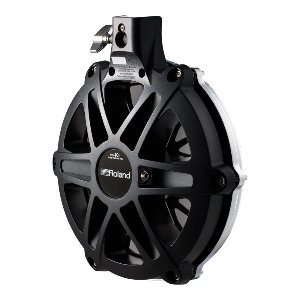 ROLAND PD-10P V-Pad V-Drumパッド ローランド Vドラムパッド 10インチ クロームフープ 背面