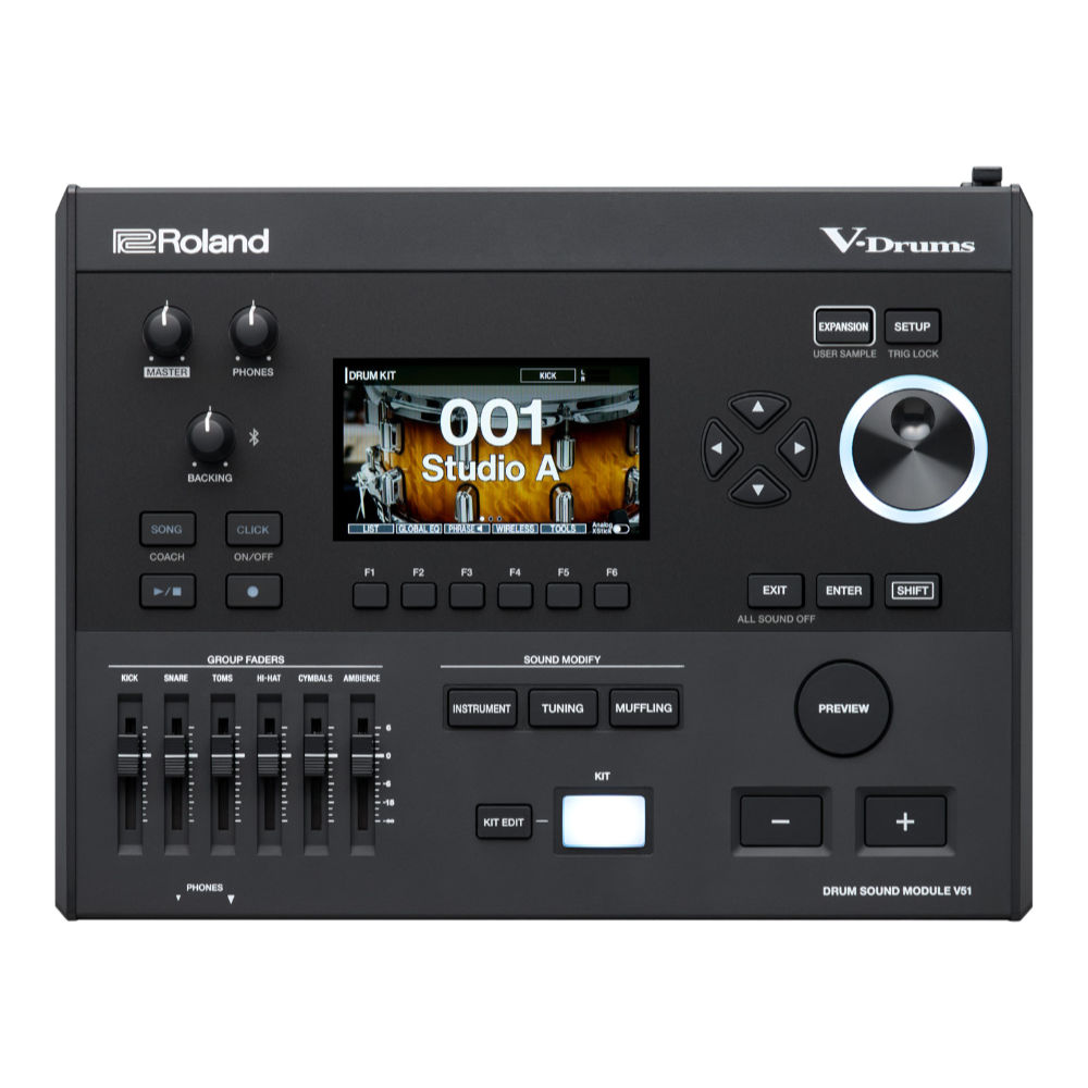 ROLAND V51 Drum Sound Module V-Drum音源 ローランド Vドラムサウンドモジュール