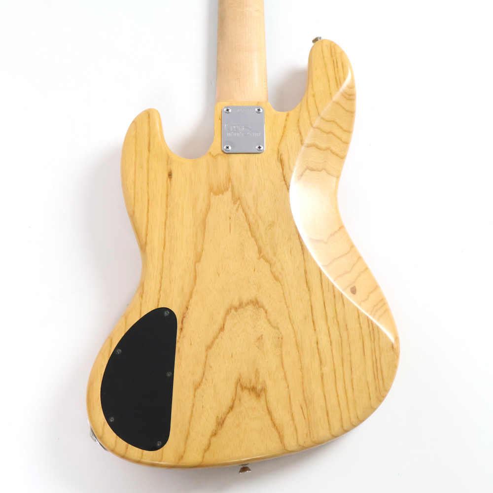【中古】Crews Maniac Sound JB-2005 K&T Active Burl Maple Top 1pc Ash Back 5弦エレキベース 詳細画像