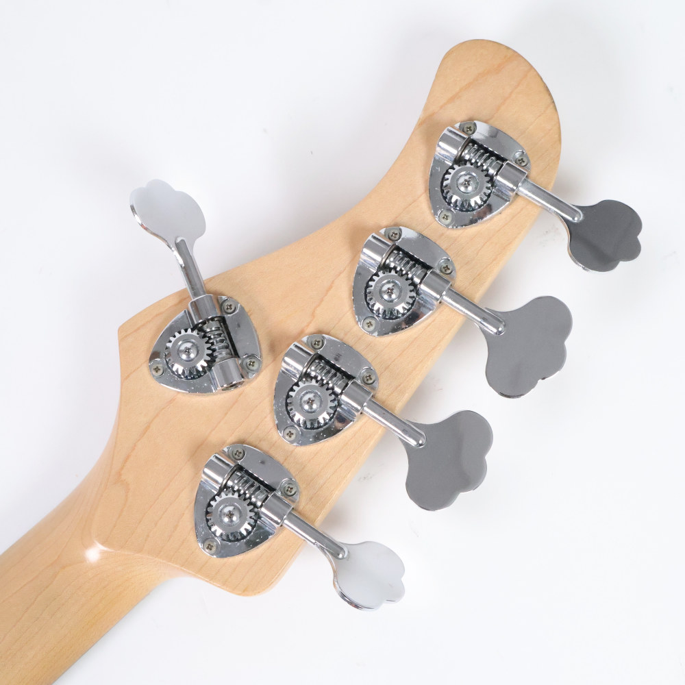 【中古】Crews Maniac Sound JB-2005 K&T Active Burl Maple Top 1pc Ash Back 5弦エレキベース 詳細画像