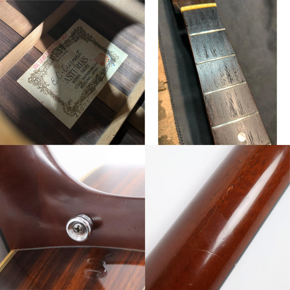 【中古】 アコースティックギター Asturias EC.Current 1995年製 アストリアス ECカレント OOOスタイル 日本製 MADE IN JAPAN 詳細画像