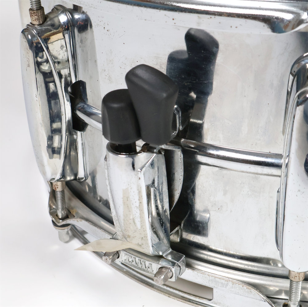 【中古】  スネアドラム タマ TAMA スチールシェル スネアドラム 14ｘ6.5 1990s 詳細画像