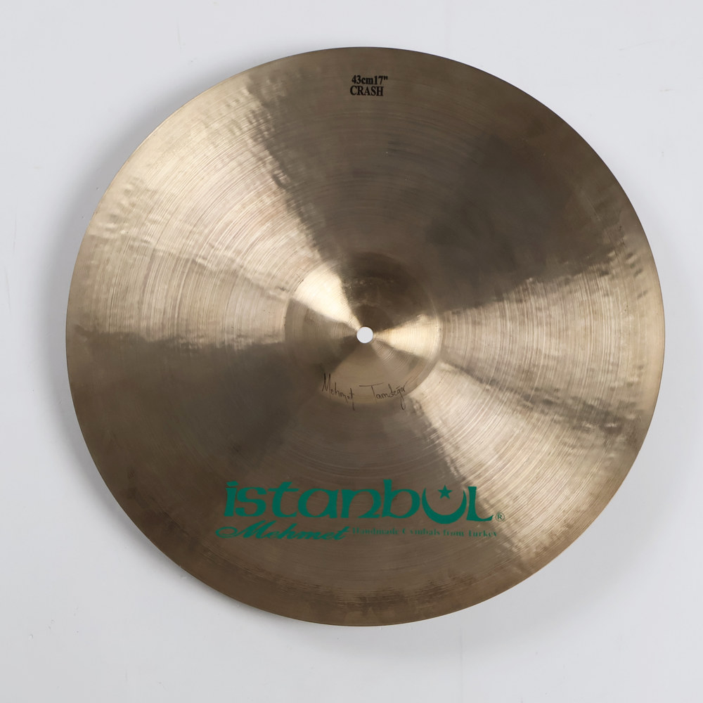 【中古】 クラッシュシンバル イスタンブール メメット istanbul Mehmet SIGNATURE Horacio El Negro Hernandez Model CRASH 17インチ 裏面