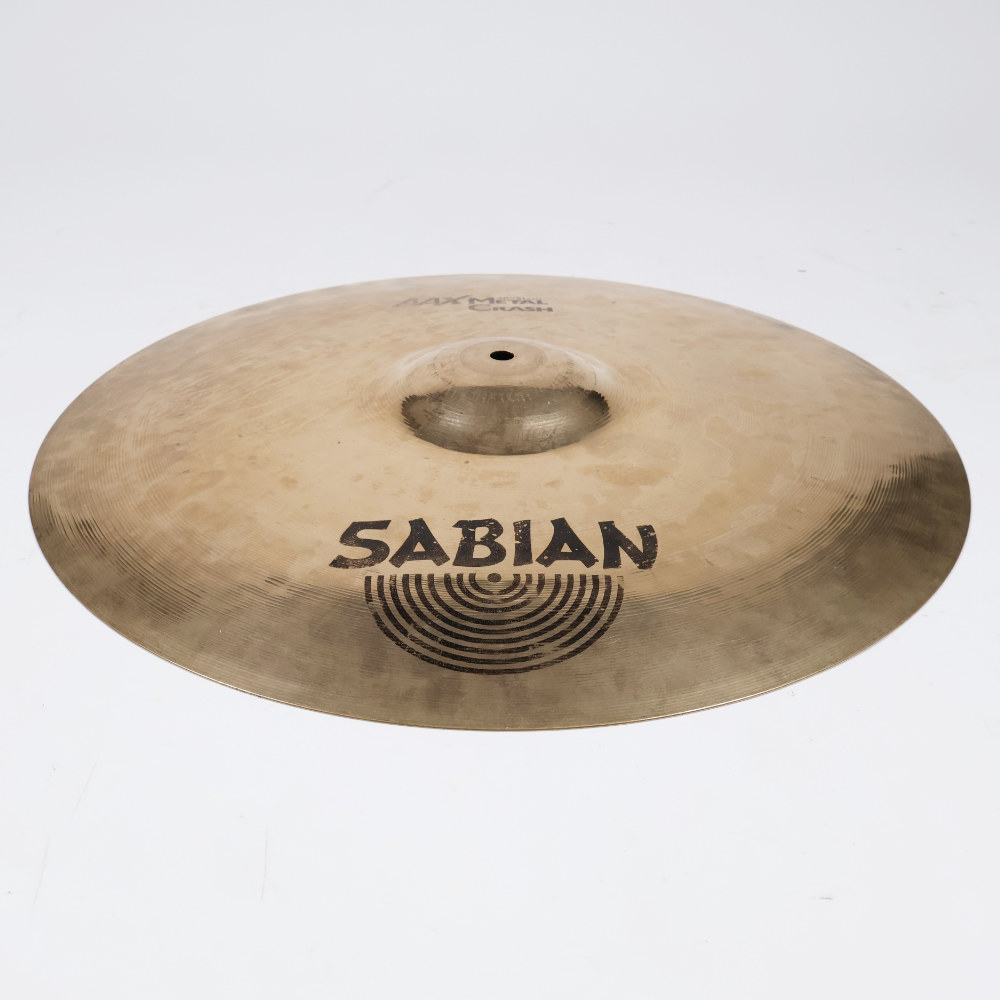 【中古】 クラッシュシンバル セイビアン SABIAN AAX METAL CRASH 20インチ 本体画像 斜め