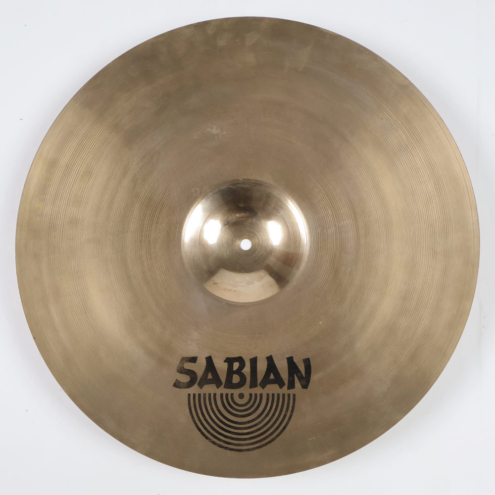 【中古】 クラッシュシンバル セイビアン SABIAN AAX METAL CRASH 20インチ 本体画像 裏  