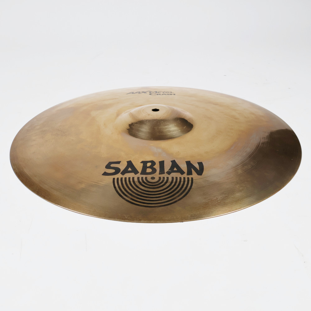 【中古】 クラッシュシンバル セイビアン SABIAN AAX METAL CRASH 20インチ 本体画像 斜め