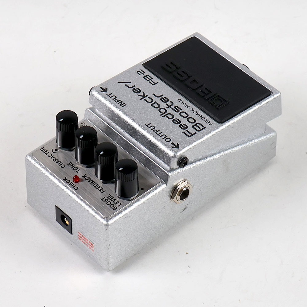 【中古】 フィードバッカー ブースター エフェクター BOSS FB-2 Feedbacker / Booster ギターエフェクター リア斜めアングル画像