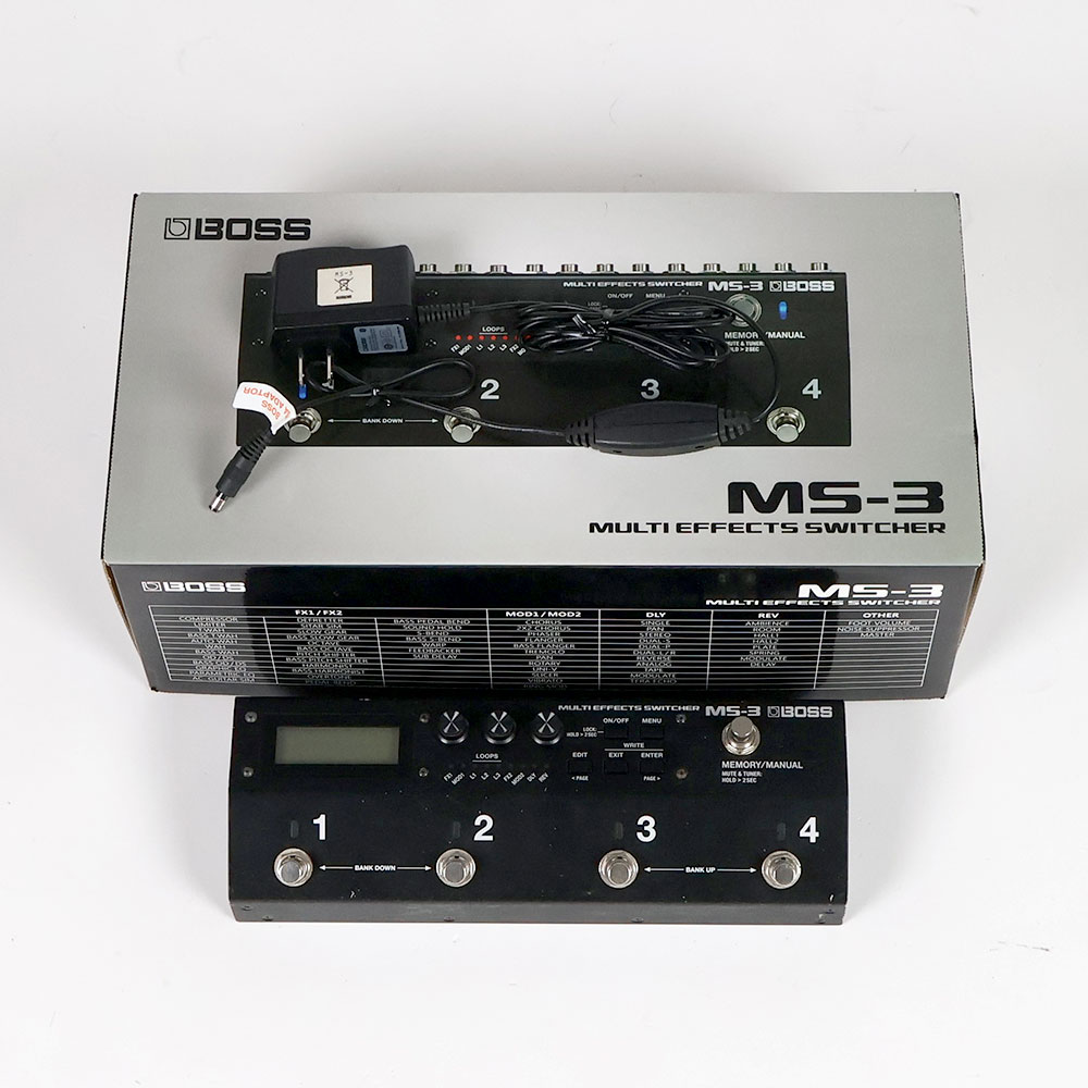 【中古】 BOSS MS-3 Multi Effects Switcher マルチエフェクター&スイッチャーシステム