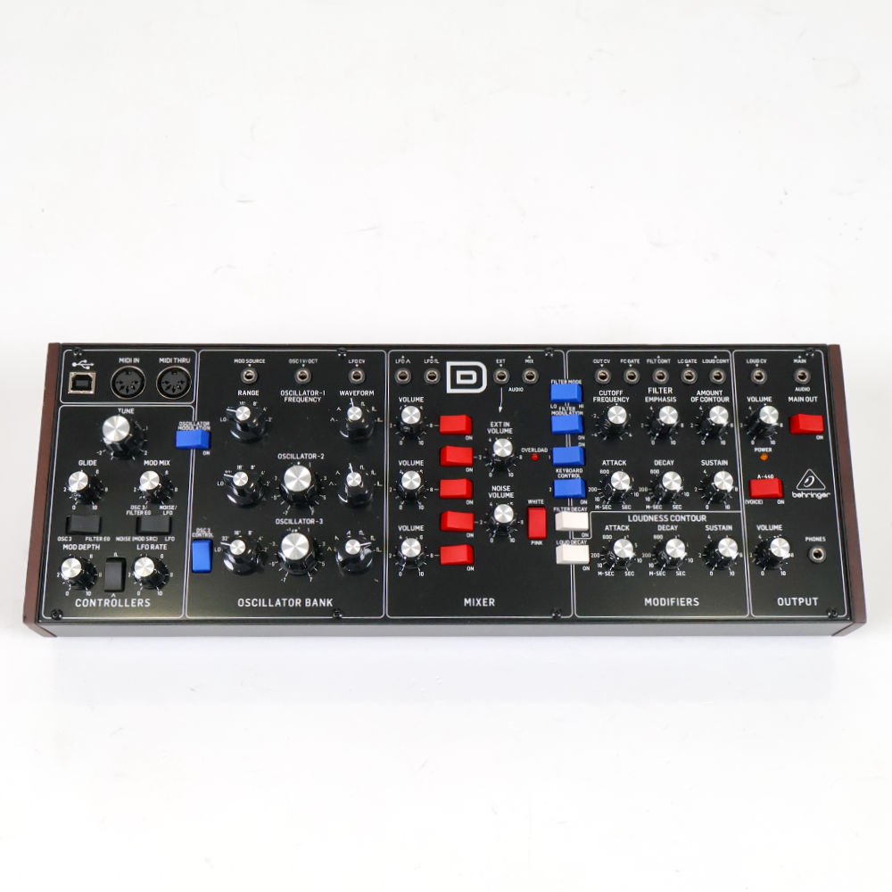 【中古】 ベリンガー BEHRINGER MODEL D アナログ シンセサイザー モデルD アナログシンセ