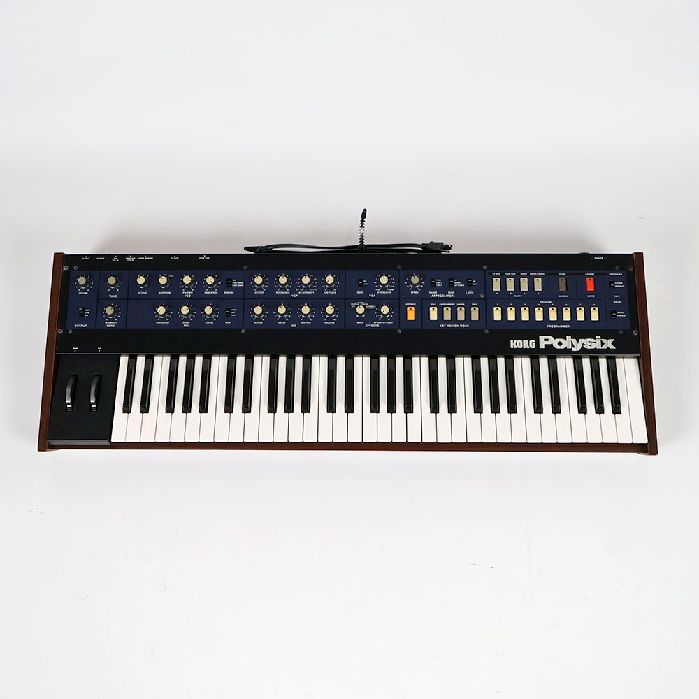 【中古】 シンセサイザー KORG POLYSIX 正面