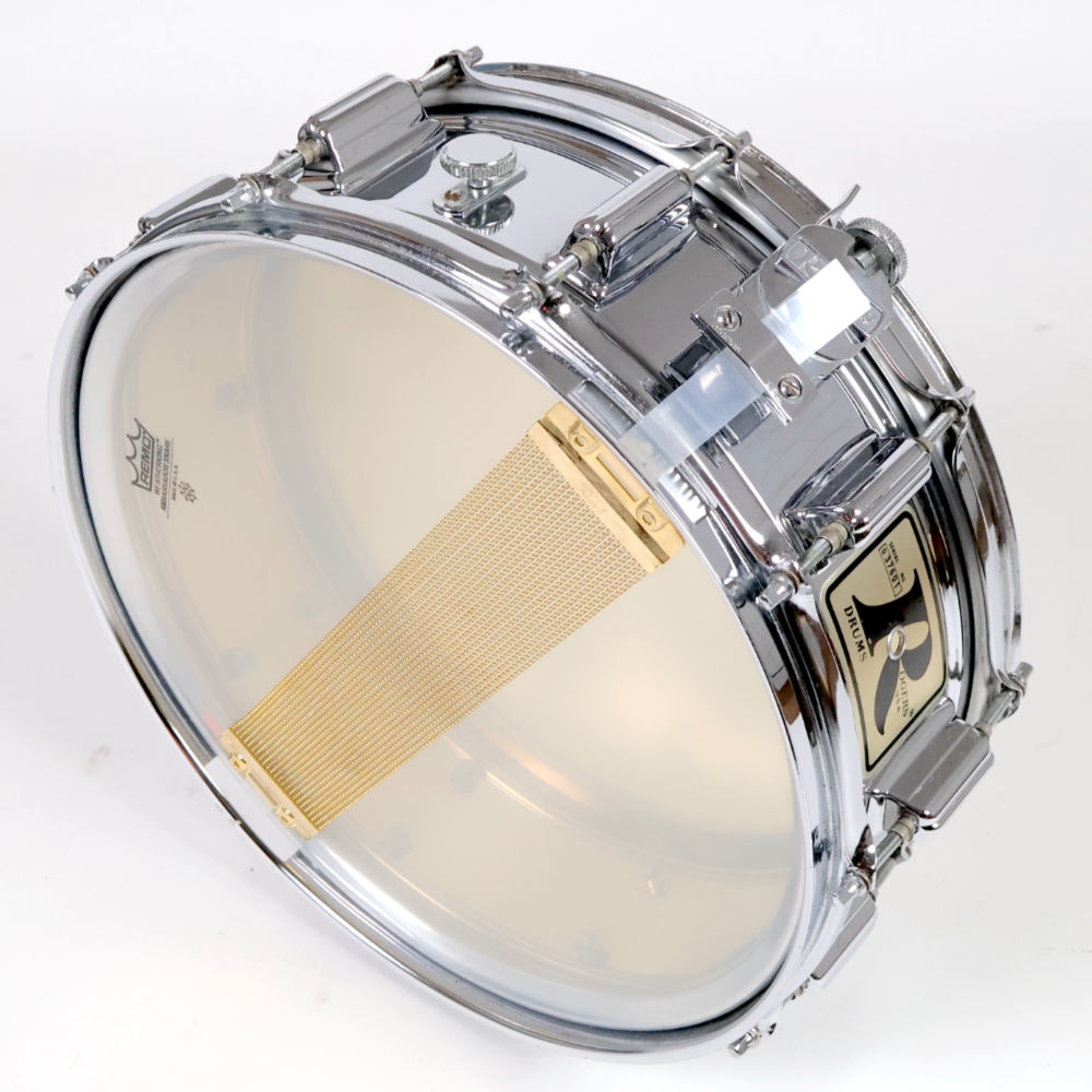 【中古】 スネアドラム ロジャース Rogers SUPERTEN SNARE DRUM 14x5 スネアドラム ボトム斜めアングル画像
