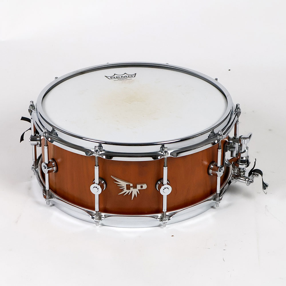 【中古】 スネアドラム ヘンドリックス HENDRIX DRUMS Archetype American Black Cherry 14x5.5 フロント画像