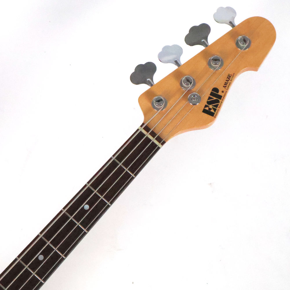 【中古】ESP AMAZE-AL/R Black 4弦エレキベース ヘッド