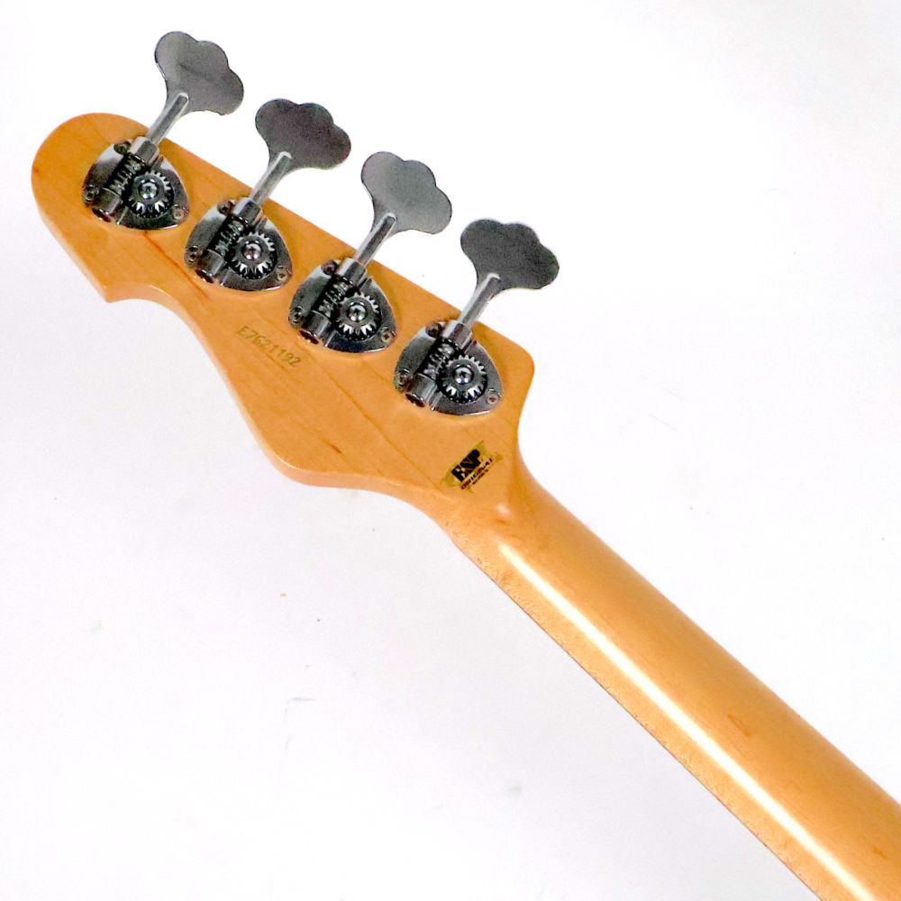 【中古】ESP AMAZE-AL/R Black 4弦エレキベース ヘッド裏