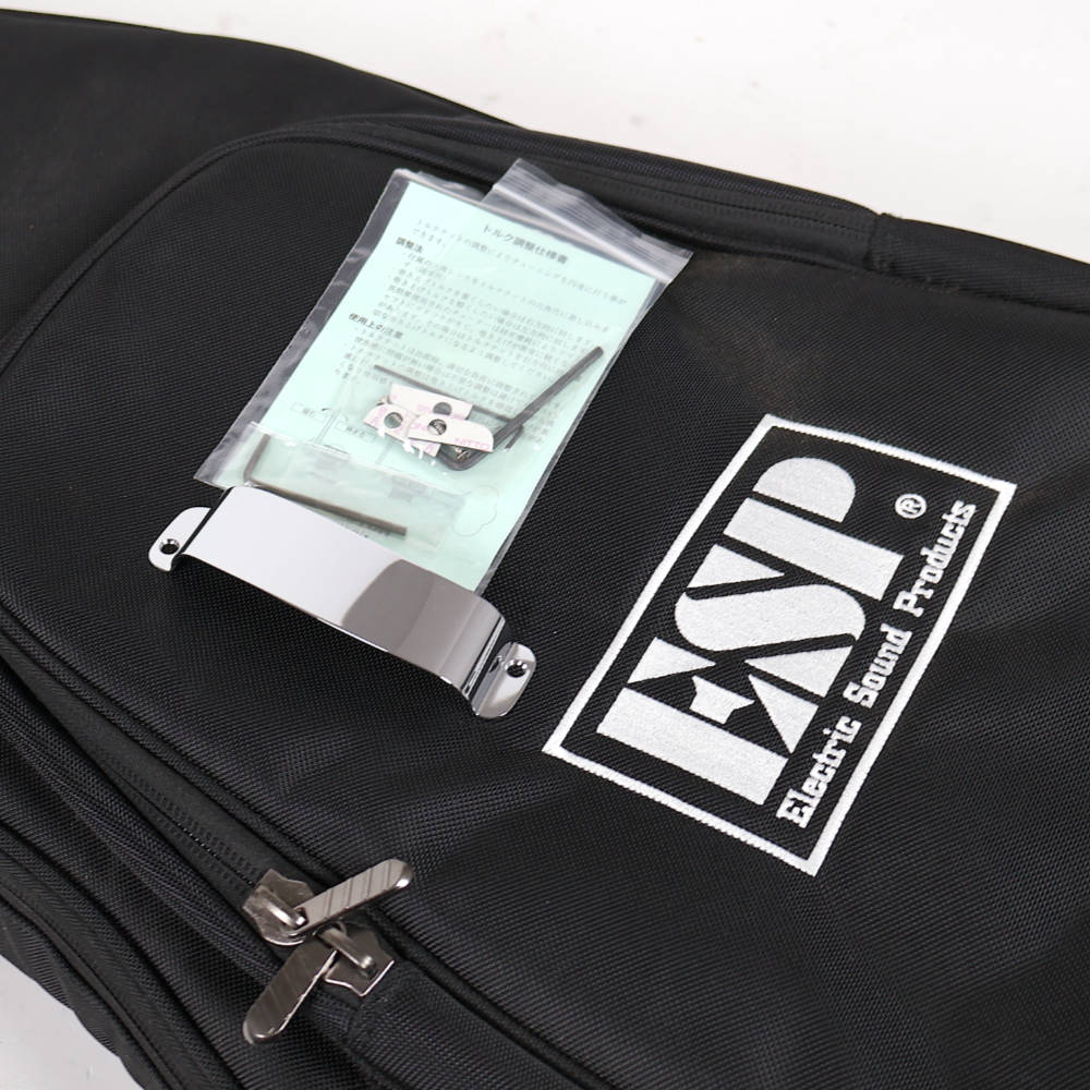 【中古】ESP AMAZE-AL/R Black 4弦エレキベース 付属品