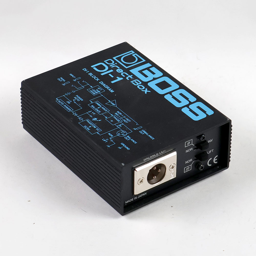 【中古】 ダイレクトボックス DIボックス BOSS DI-1 Direct Box D.Iボックス 全体