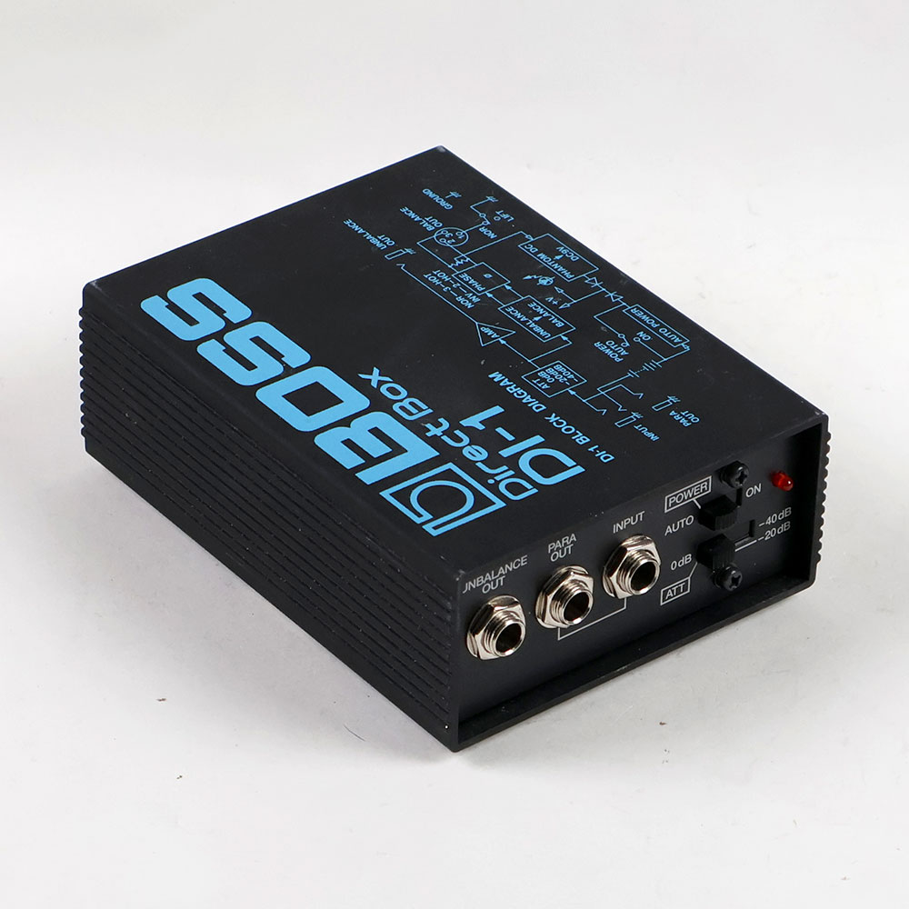 【中古】 ダイレクトボックス DIボックス BOSS DI-1 Direct Box D.Iボックス 全体