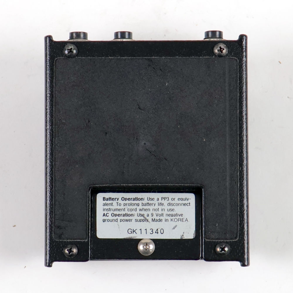 【中古】 ディストーション Marshall The Guv’nor made in KOREA 裏面