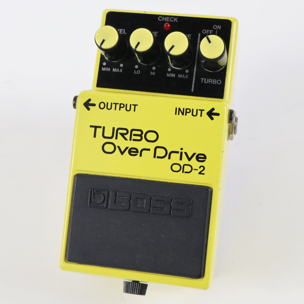【中古】ターボオーバードライブ エフェクター BOSS OD-2 TURBO OverDrive Made in Japan ボス ギターエフェクター
